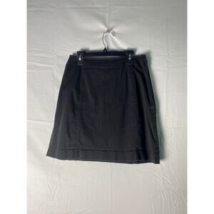 Vintage AT Denim 90's Straight Pencil Black Denim Mini Skirt Women's Size 6